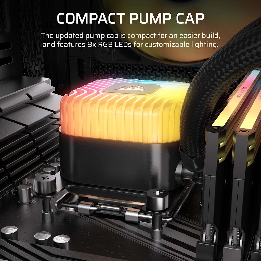 NAUTILUS 360 RS ARGB AIO Liquid CPU Cooler | CORSAIR
